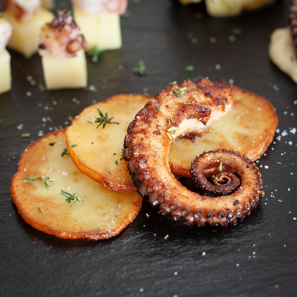Polpo Patate Caramellato